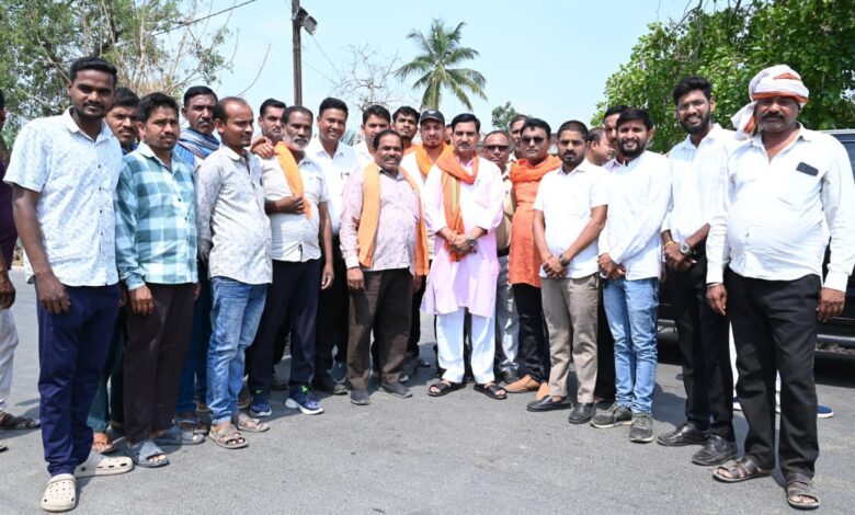 केन्द्रीय मंत्री श्री तोखन साहू का दौरा डॉ.भीमराव अम्बेडकर के विचारों को घर-घर पहुंचाने केन्द्रीय मंत्री श्री तोखन साहू का दौरा डॉ.भीमराव अम्बेडकर के विचारों को घर-घर पहुंचाने