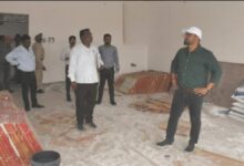 कलेक्टर मुंगेली…द्वारा स्वामी आत्मानंद स्कूल पथरिया के निर्माण पर निर्देश…