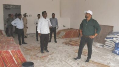 कलेक्टर मुंगेली…द्वारा स्वामी आत्मानंद स्कूल पथरिया के निर्माण पर निर्देश…