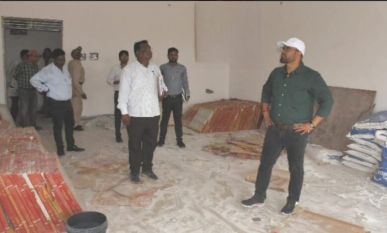 कलेक्टर मुंगेली…द्वारा स्वामी आत्मानंद स्कूल पथरिया के निर्माण पर निर्देश… कलेक्टर मुंगेली…द्वारा स्वामी आत्मानंद स्कूल पथरिया के निर्माण पर निर्देश…