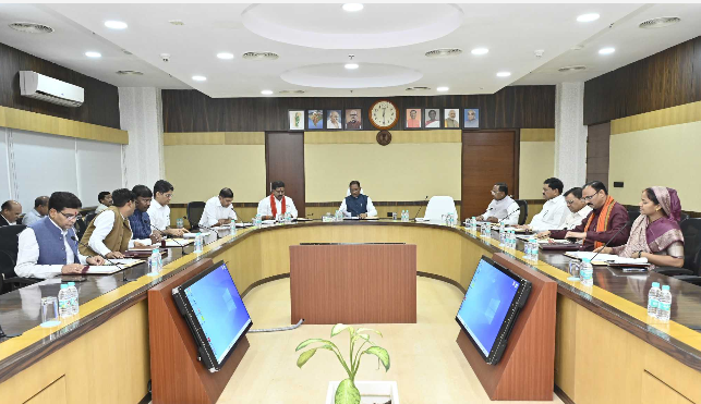 साय कैबिनेट की बैठक में लिए गए महत्वपूर्ण निर्णय साय कैबिनेट की बैठक में लिए गए महत्वपूर्ण निर्णय