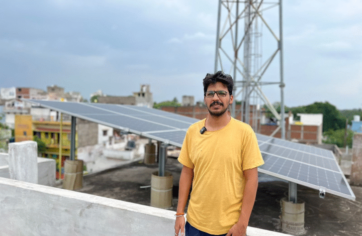 प्रधानमंत्री सूर्य घर योजना से सांदीपन गोस्वामी आत्मनिर्भरता की ओर, सौर ऊर्जा से हर माह हो रही हजारों की बचत प्रधानमंत्री सूर्य घर योजना से सांदीपन गोस्वामी आत्मनिर्भरता की ओर, सौर ऊर्जा से हर माह हो रही हजारों की बचत